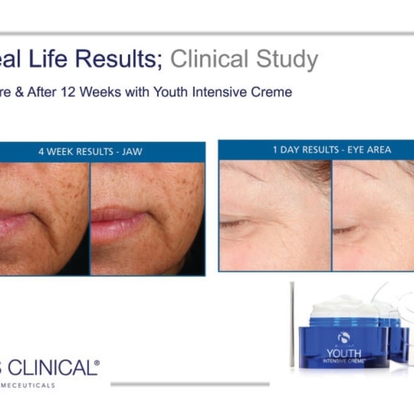 iS CLINICAL Youth Intensive Crème. Anti-aging, firming face cream EX08/27 - Picture 6 of 7